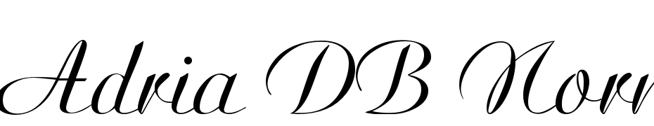 Adria DB Normal cкачати шрифт безкоштовно